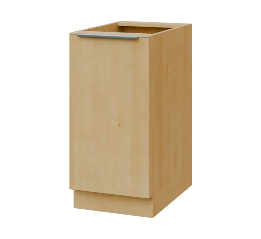 SIS - 4D spodní skříňka, 1-dveřová, levá, 870x400x600, javor horský